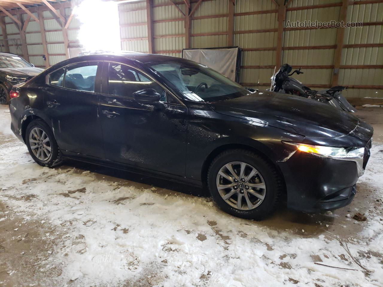 2021 Mazda 3 Select Черный vin: JM1BPAB70M1311979