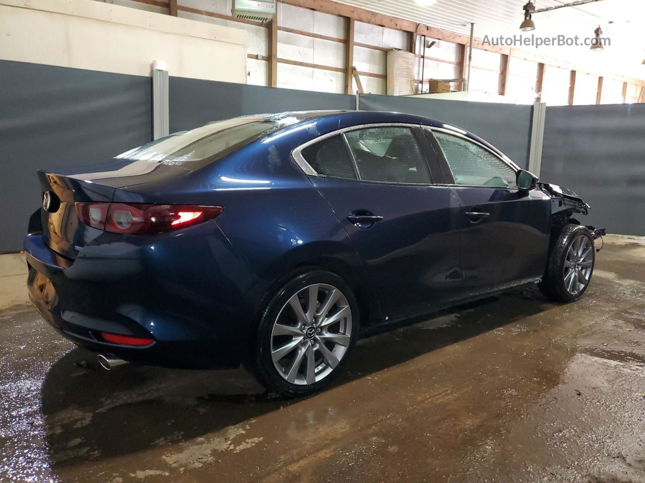 2021 Mazda 3 Select Blue vin: JM1BPABL1M1320641