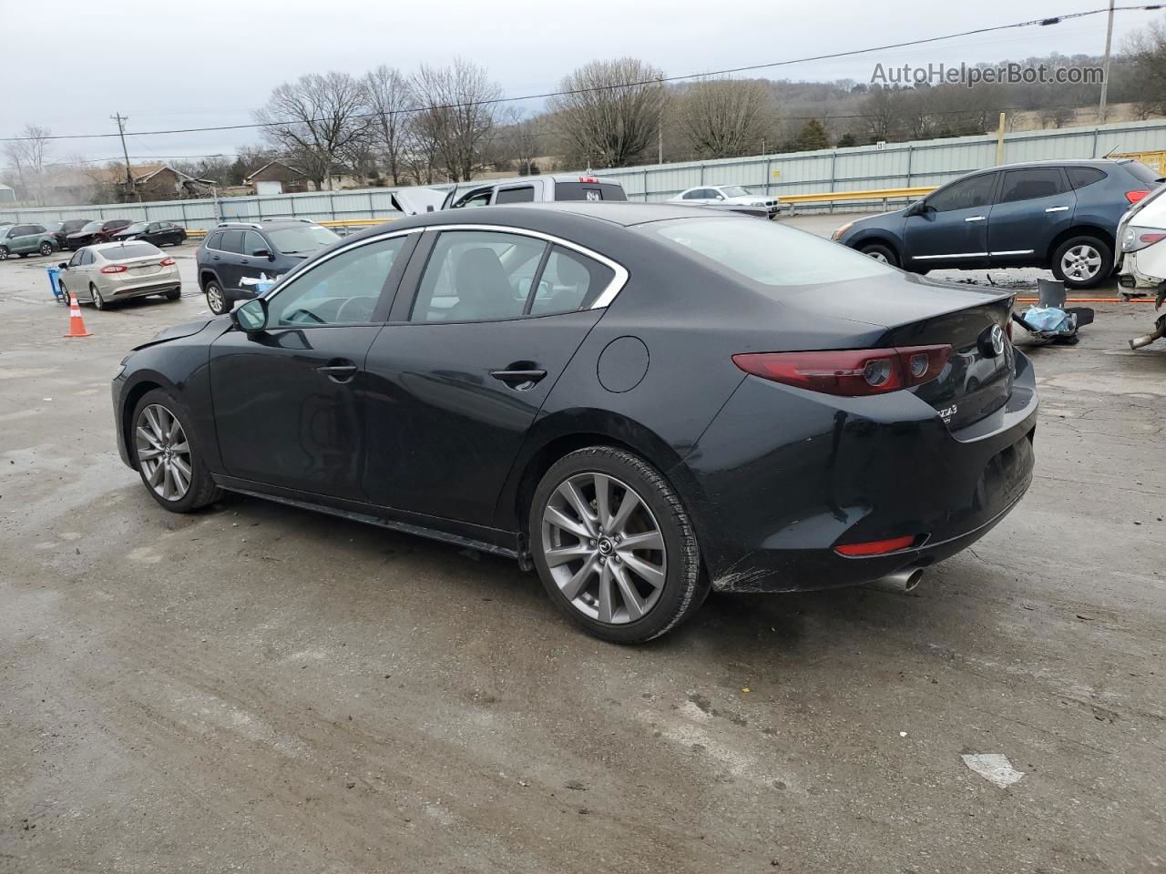 2021 Mazda 3 Select Черный vin: JM1BPABL2M1314492