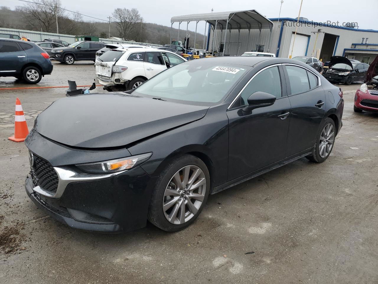 2021 Mazda 3 Select Черный vin: JM1BPABL2M1314492