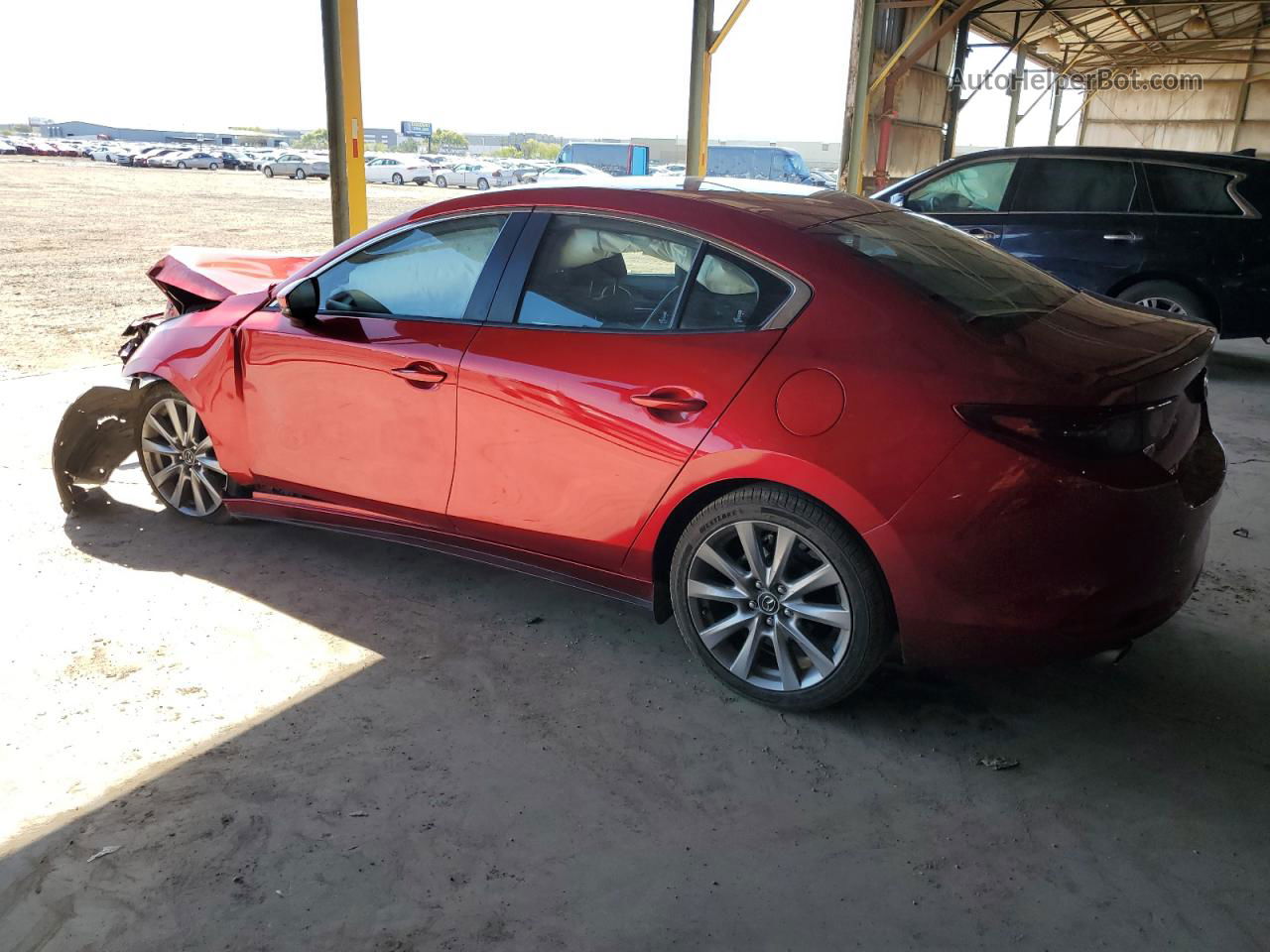 2021 Mazda 3 Select Red vin: JM1BPABL3M1330846