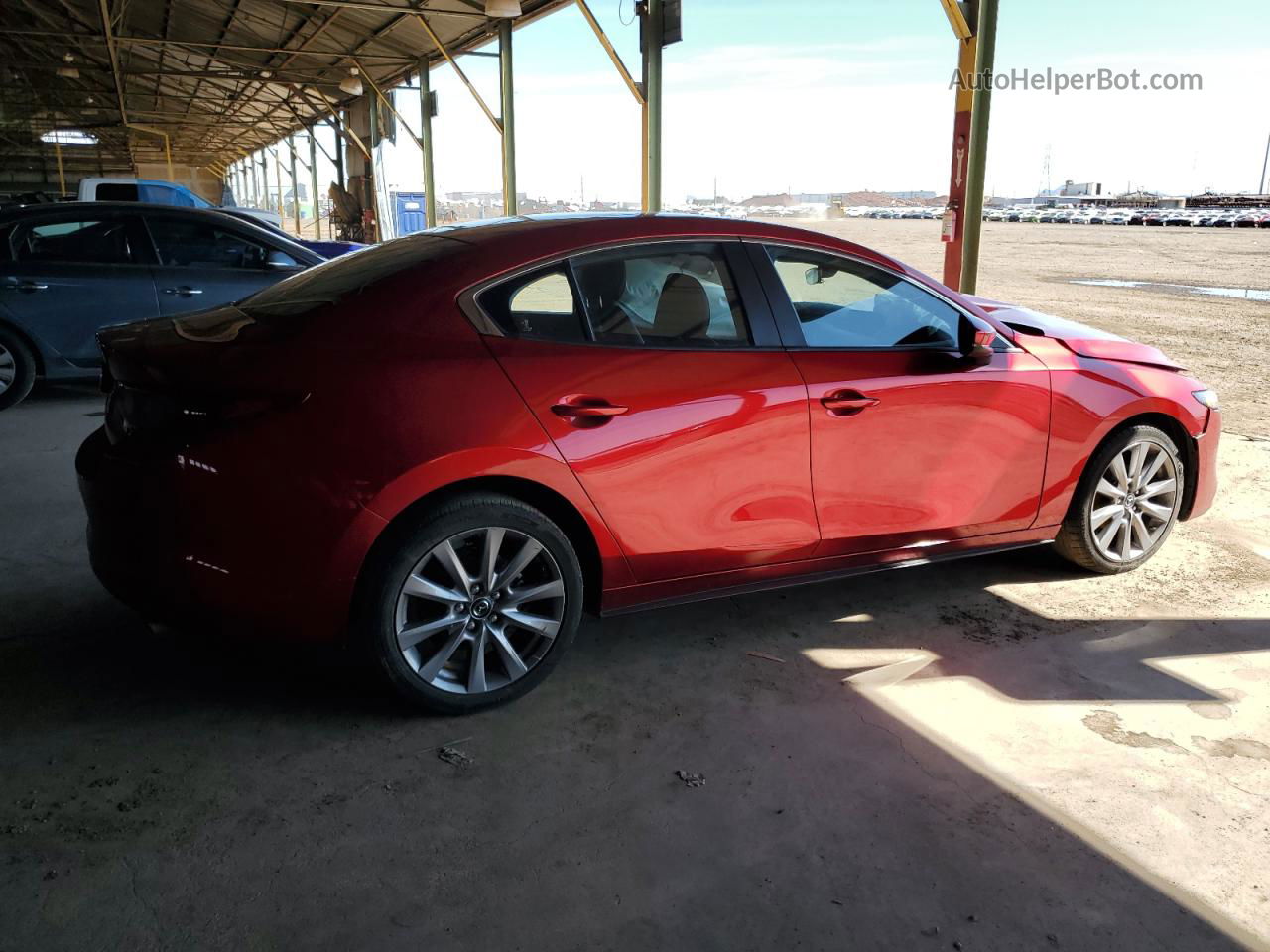 2021 Mazda 3 Select Red vin: JM1BPABL3M1330846