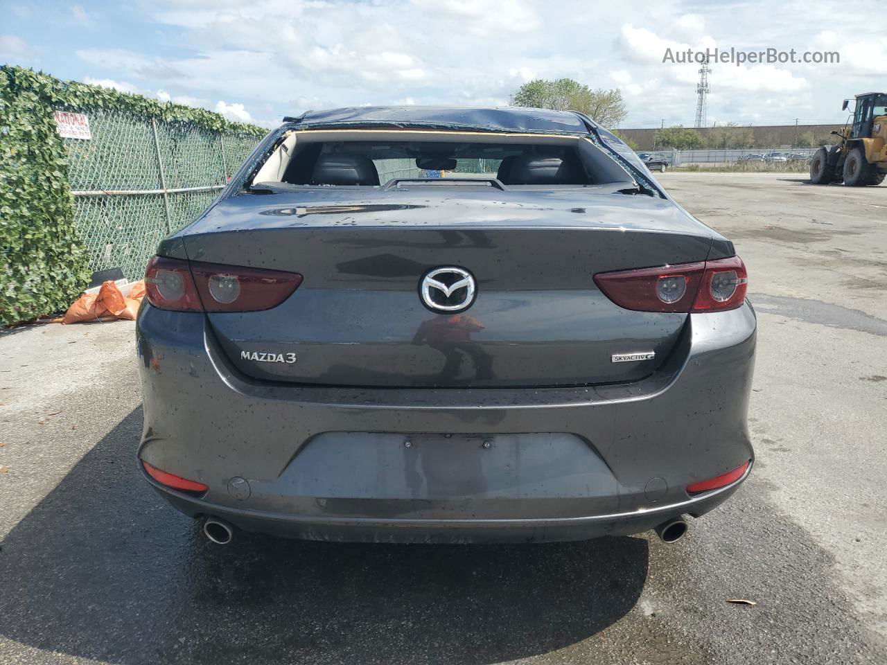 2021 Mazda 3 Select Серый vin: JM1BPABL3M1340339