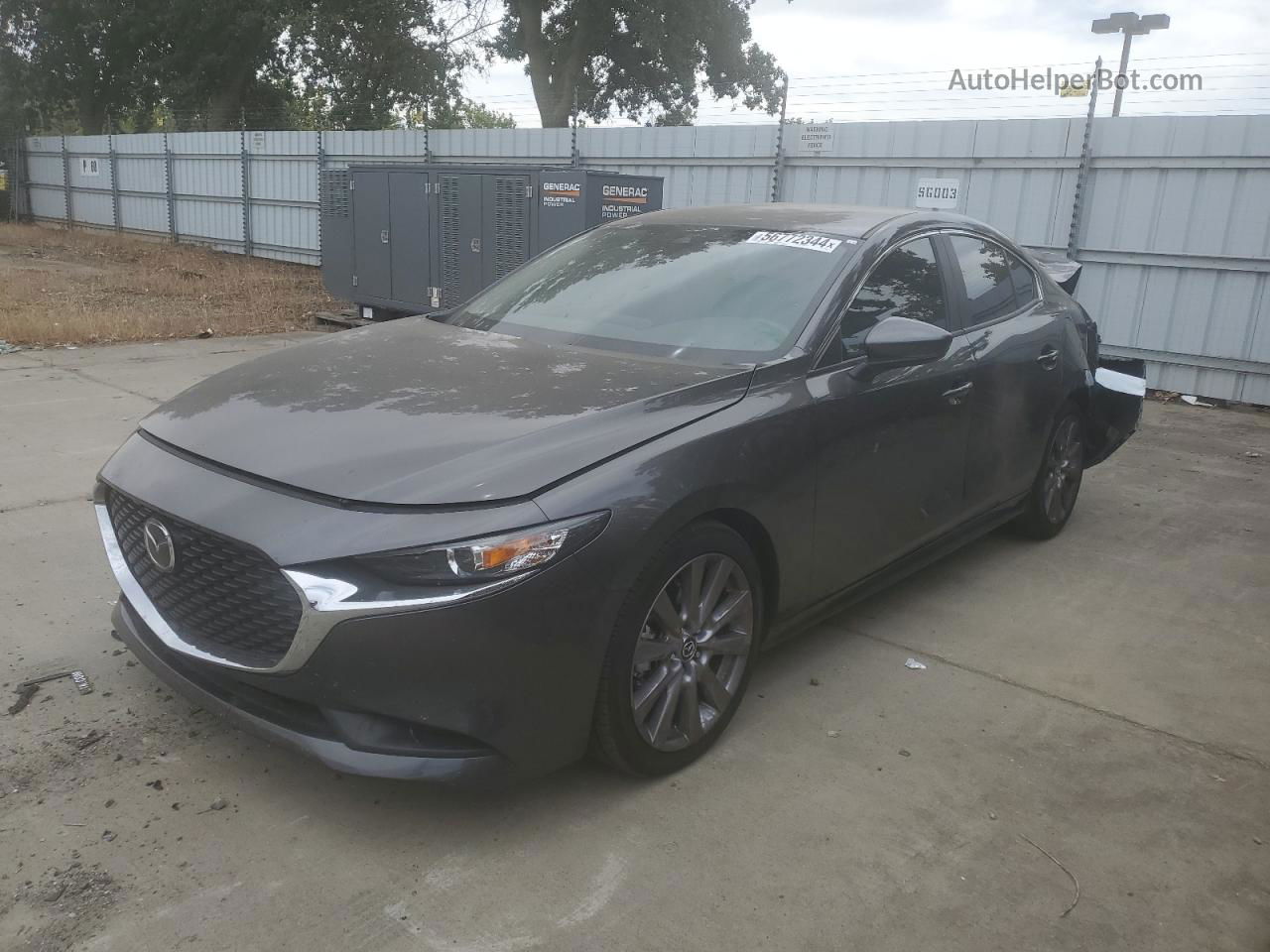 2021 Mazda 3 Select Gray vin: JM1BPABL4M1328541