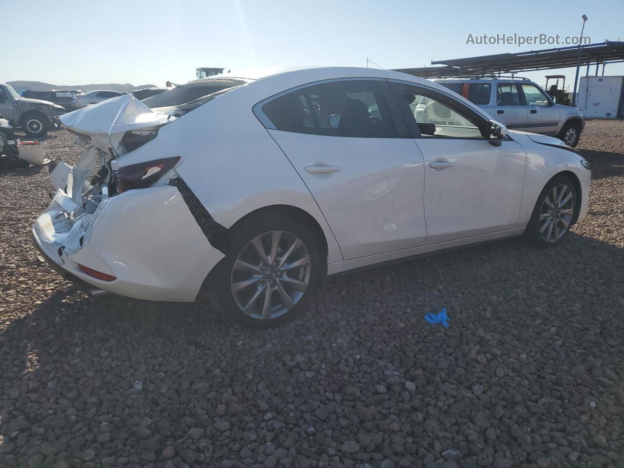 2021 Mazda 3 Select Белый vin: JM1BPABL5M1323221