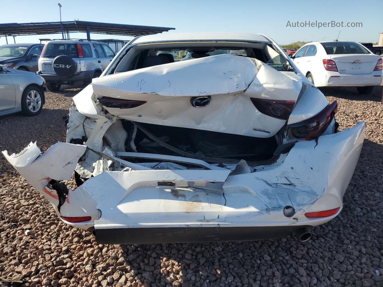 2021 Mazda 3 Select Белый vin: JM1BPABL5M1323221