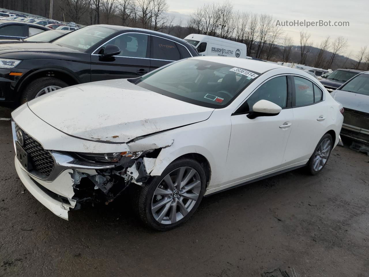 2021 Mazda 3 Select Белый vin: JM1BPABL5M1338057