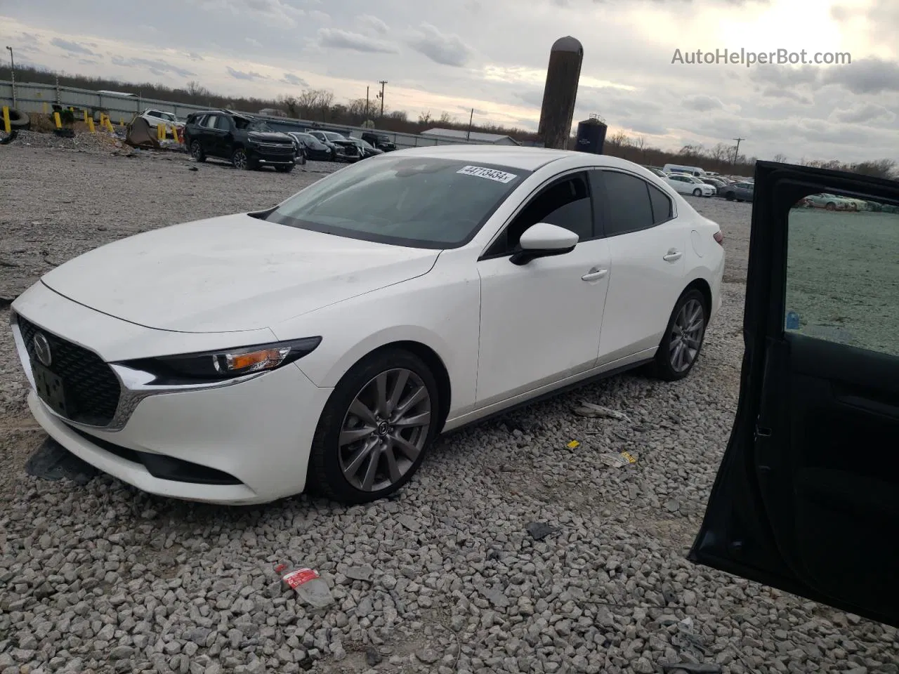 2021 Mazda 3 Select Белый vin: JM1BPABL7M1321048