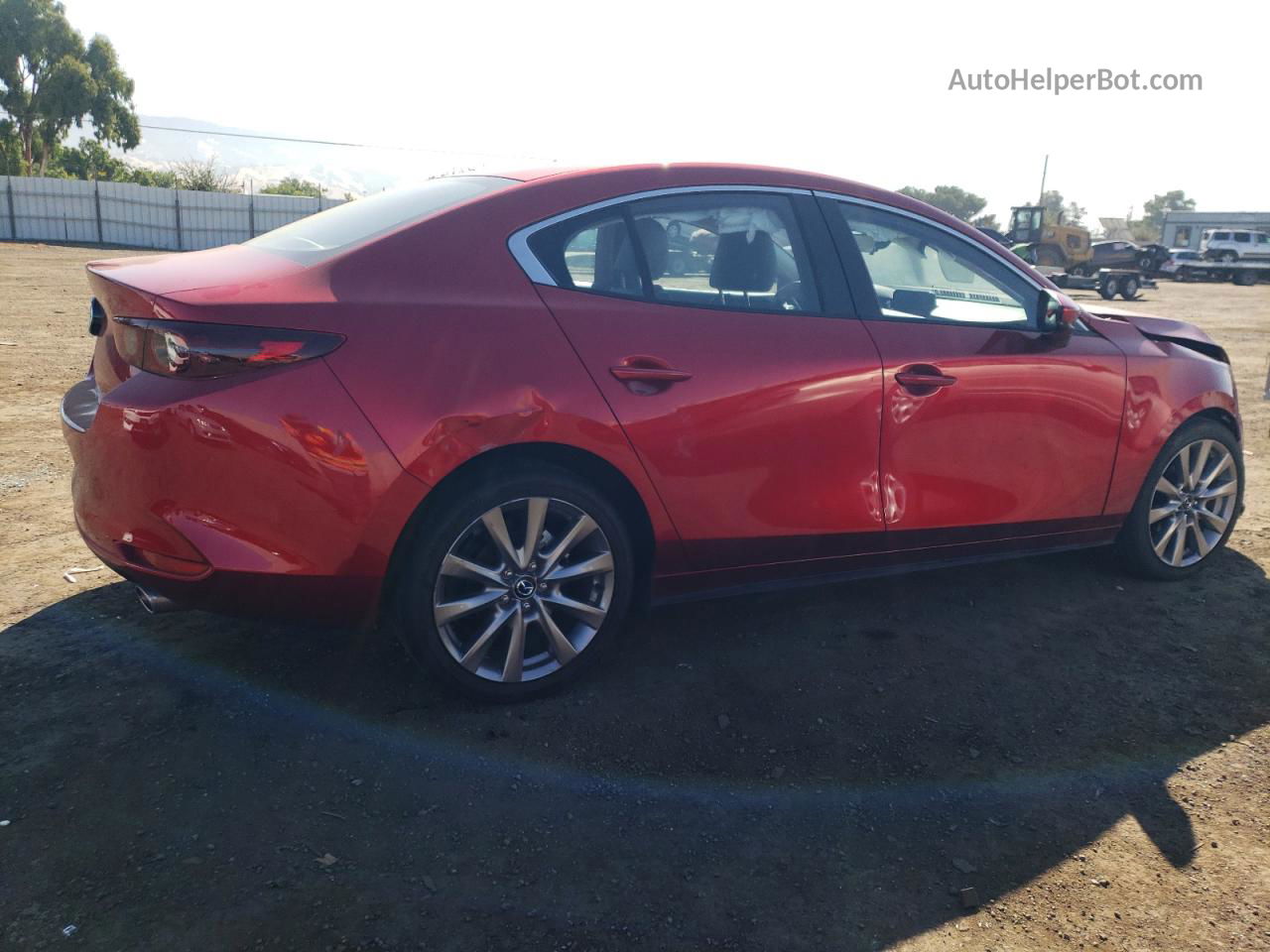 2021 Mazda 3 Select Красный vin: JM1BPABL7M1328145