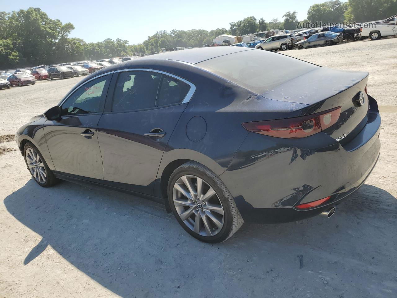 2021 Mazda 3 Select Синий vin: JM1BPABL8M1326744