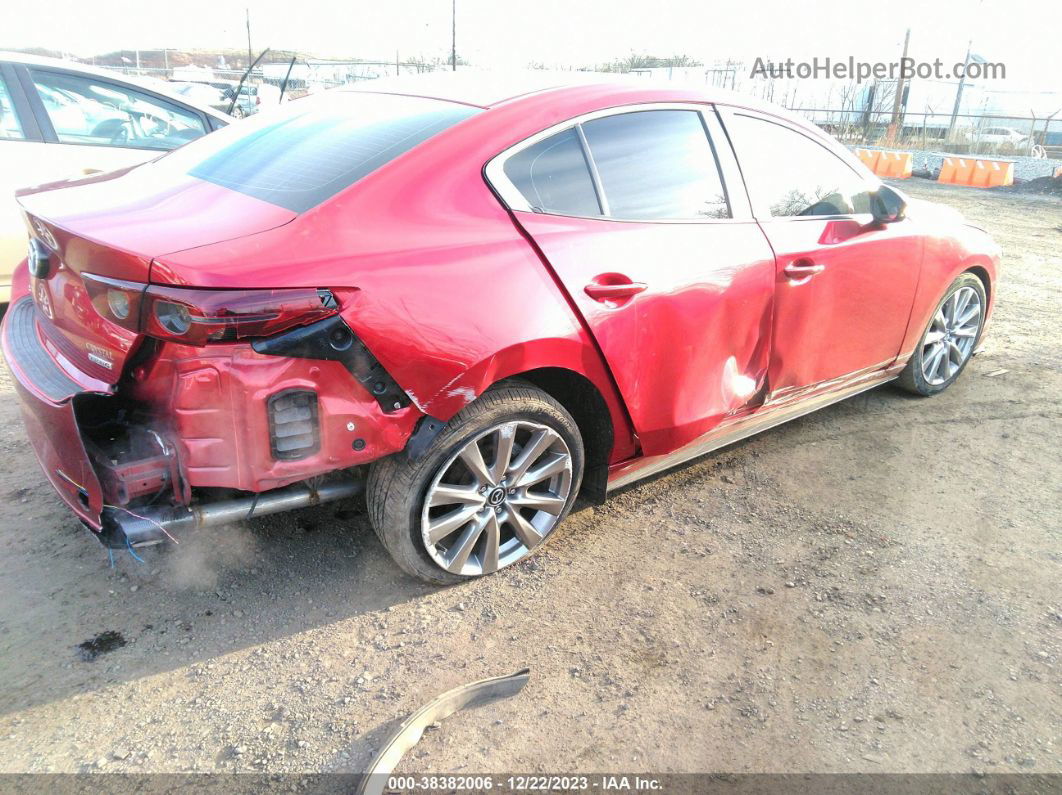 2021 Mazda Mazda3 Preferred Красный vin: JM1BPACL1M1300386