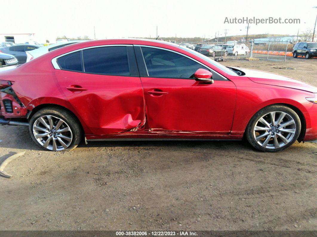 2021 Mazda Mazda3 Preferred Red vin: JM1BPACL1M1300386