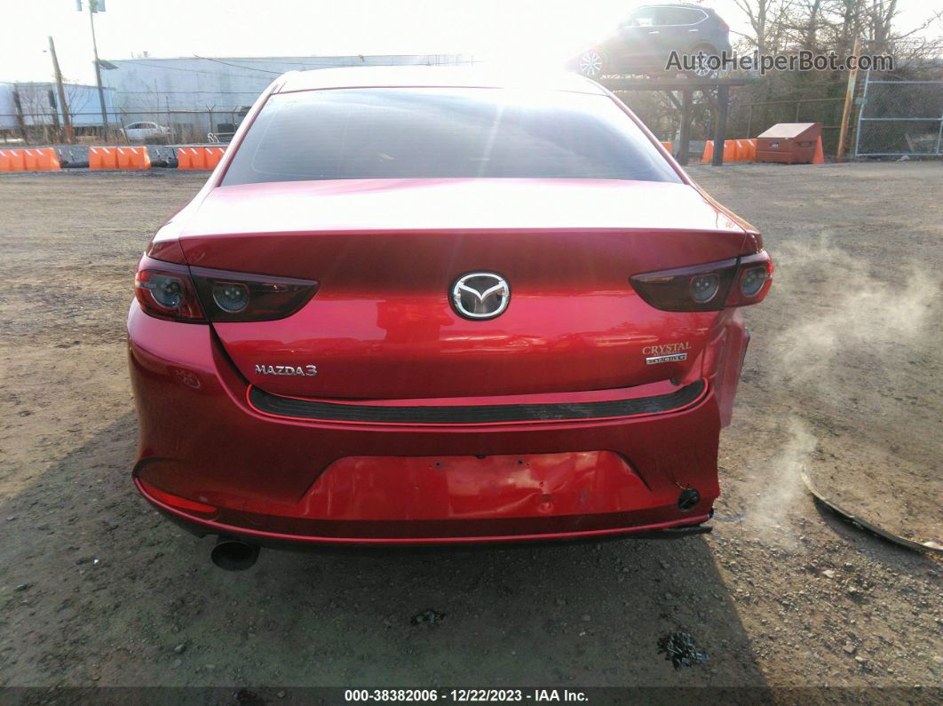 2021 Mazda Mazda3 Preferred Red vin: JM1BPACL1M1300386