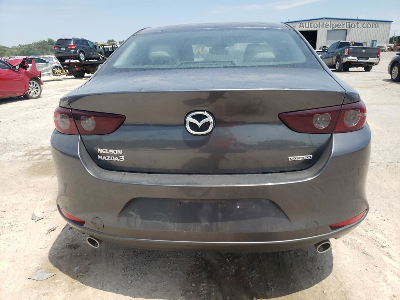 2021 Mazda 3 Preferred Gray vin: JM1BPACL3M1335186