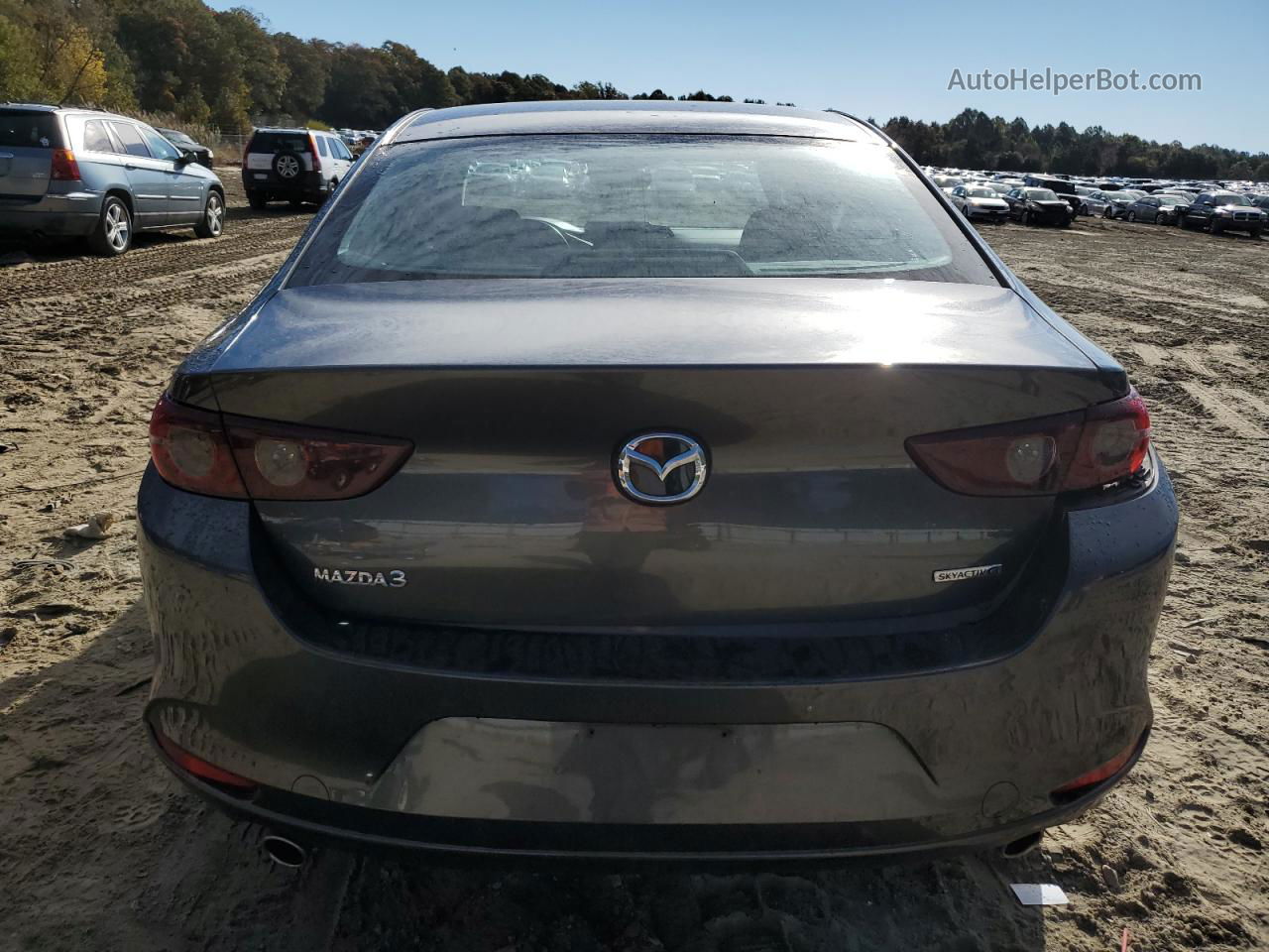 2021 Mazda 3 Preferred Gray vin: JM1BPACL4M1315383