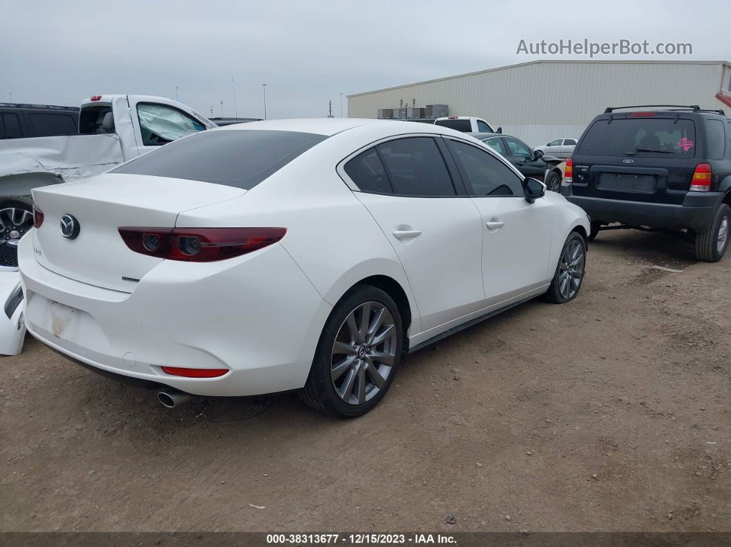 2021 Mazda Mazda3 Preferred White vin: JM1BPACL7M1315149