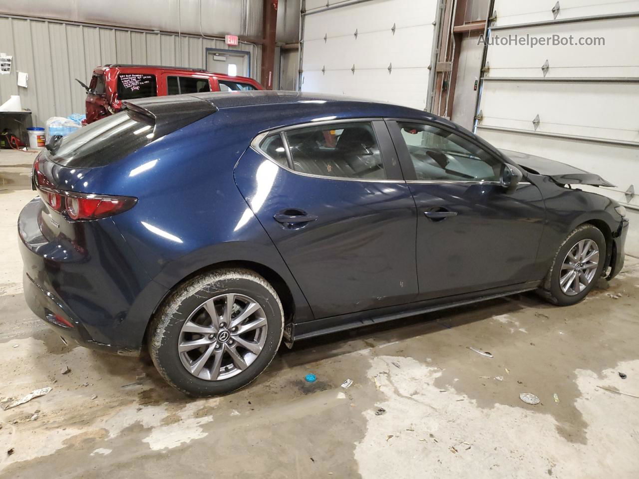 2021 Mazda 3  Синий vin: JM1BPAJL1M1319491