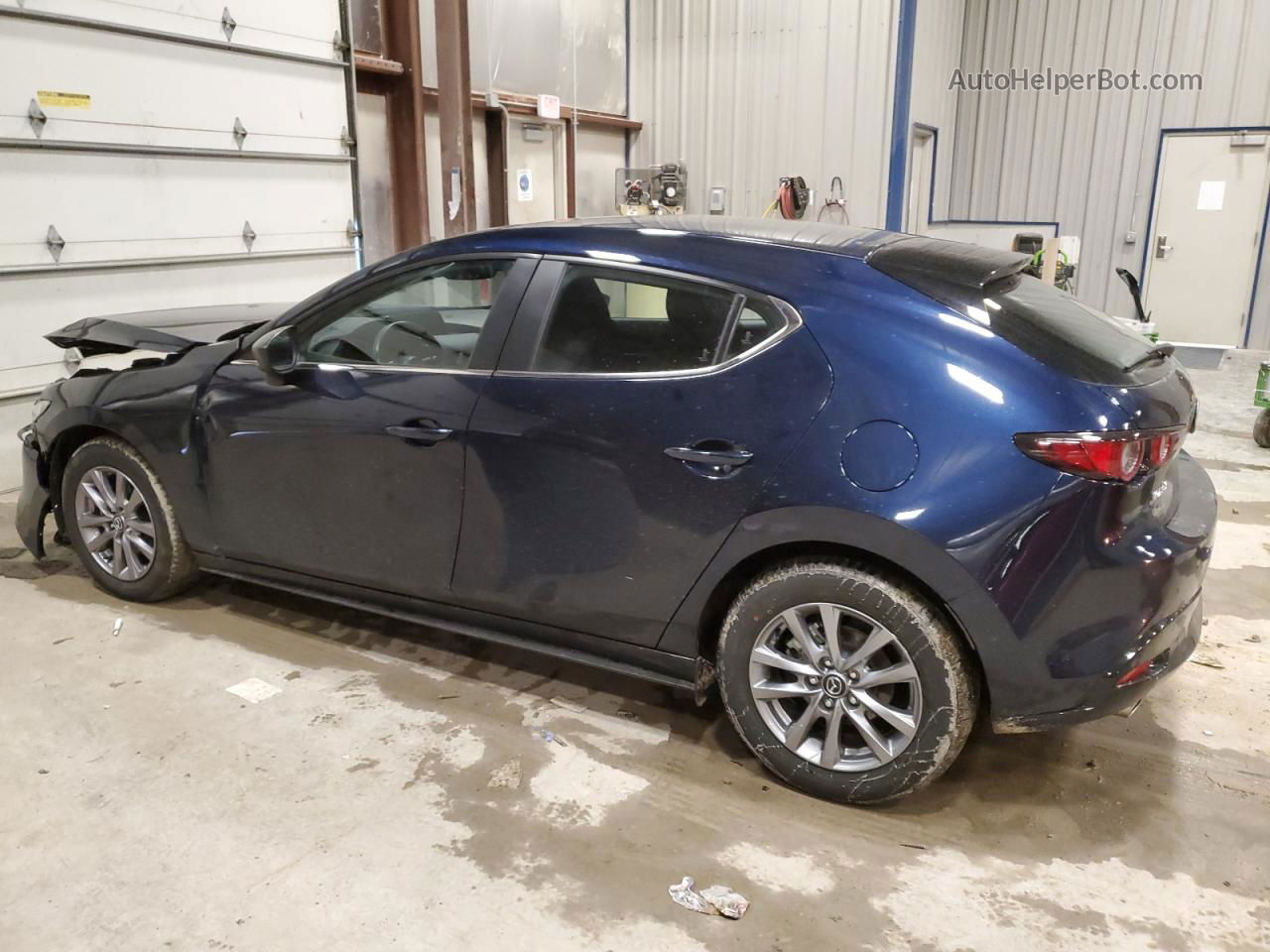 2021 Mazda 3  Синий vin: JM1BPAJL1M1319491