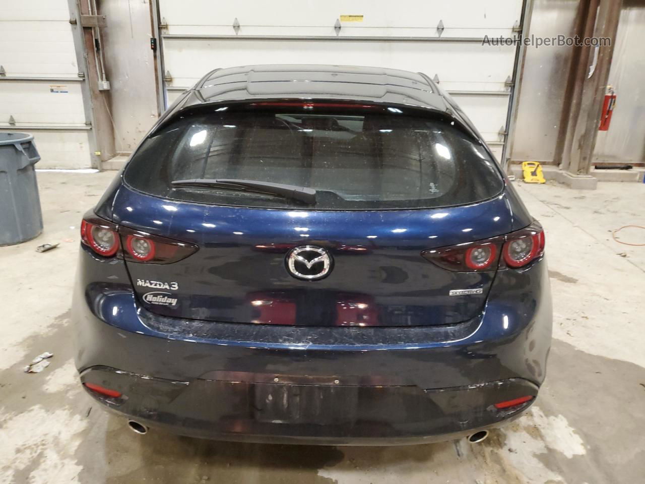 2021 Mazda 3  Blue vin: JM1BPAJL1M1319491