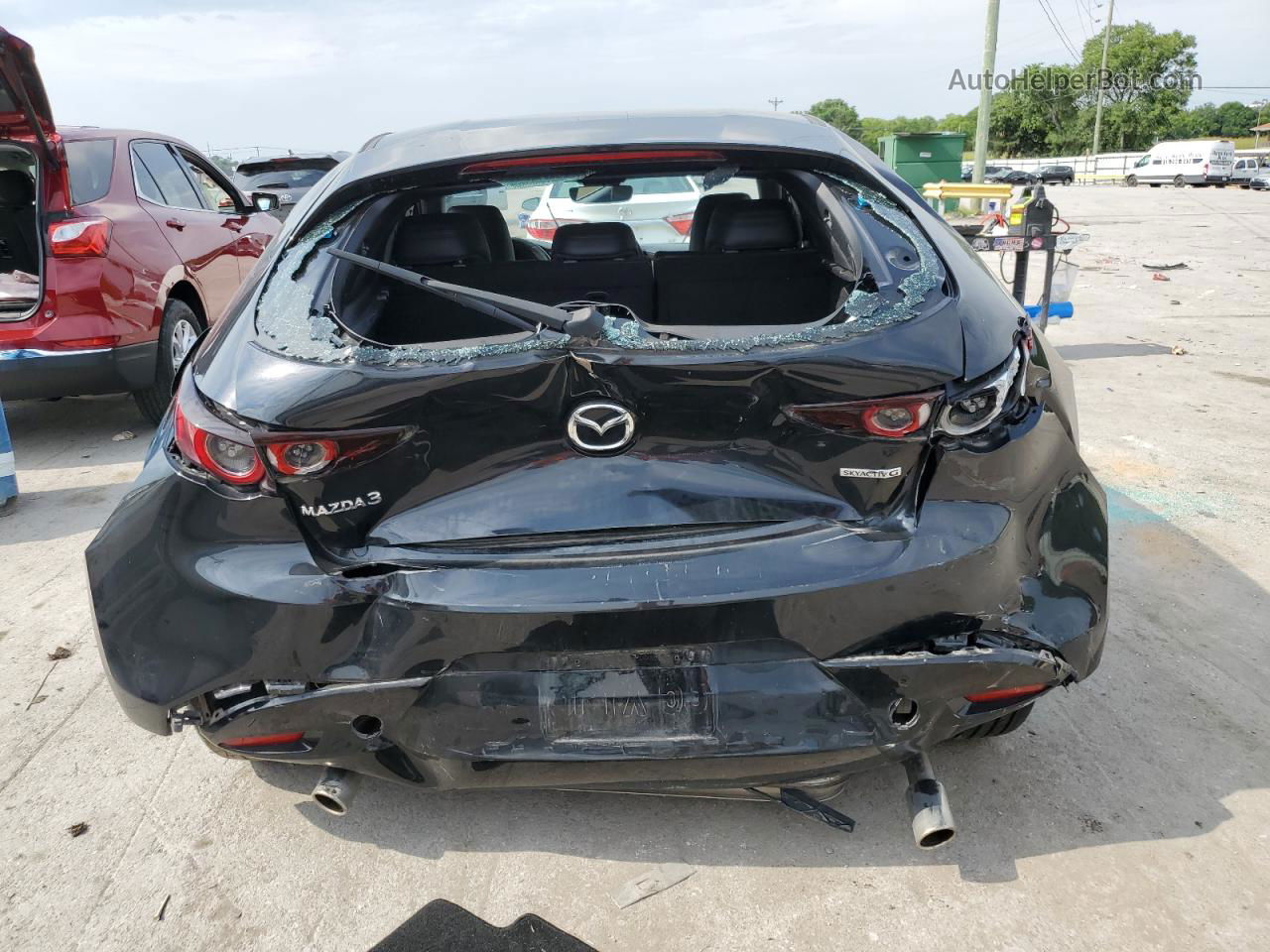 2021 Mazda 3 Select Черный vin: JM1BPAKL2M1330403