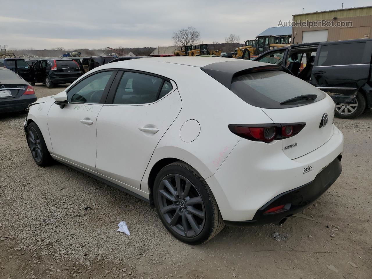 2021 Mazda 3 Select White vin: JM1BPAKL2M1401826