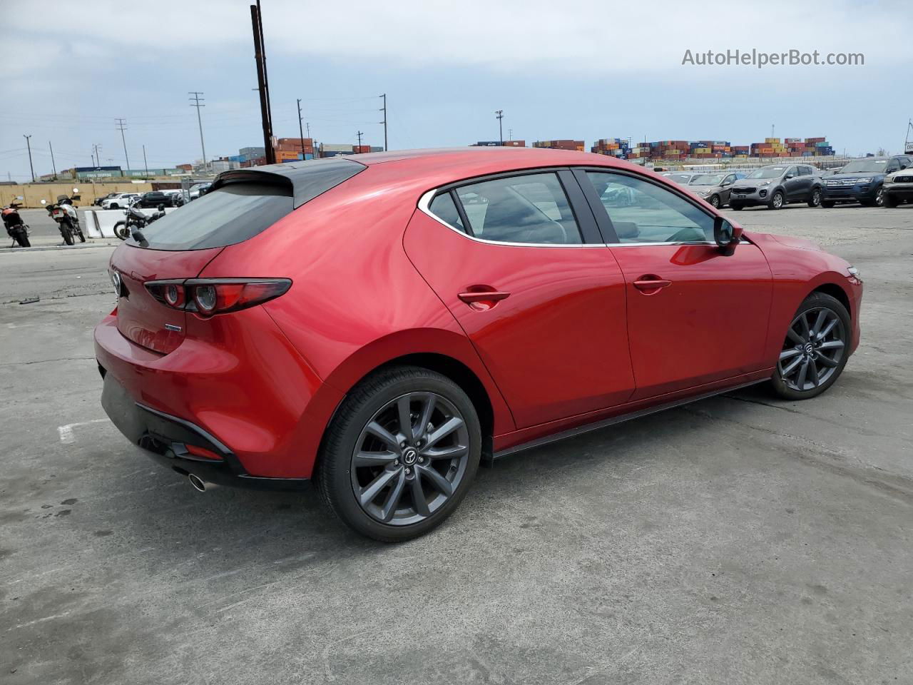 2021 Mazda 3 Select Красный vin: JM1BPAKL4M1403769