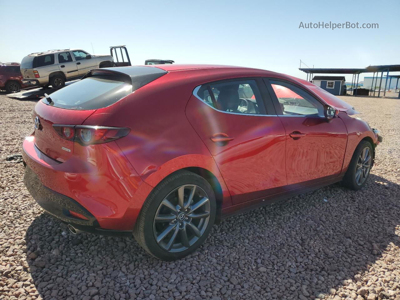 2021 Mazda 3 Select Red vin: JM1BPAKL7M1339307