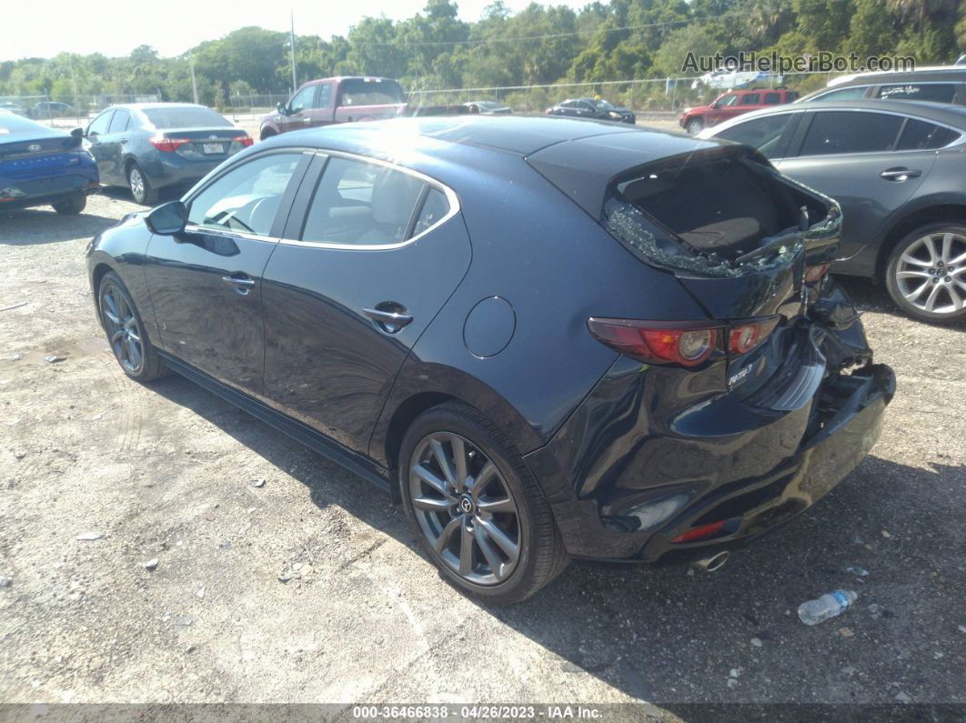 2021 Mazda Mazda3 Hatchback Preferred Синий vin: JM1BPALL0M1404495