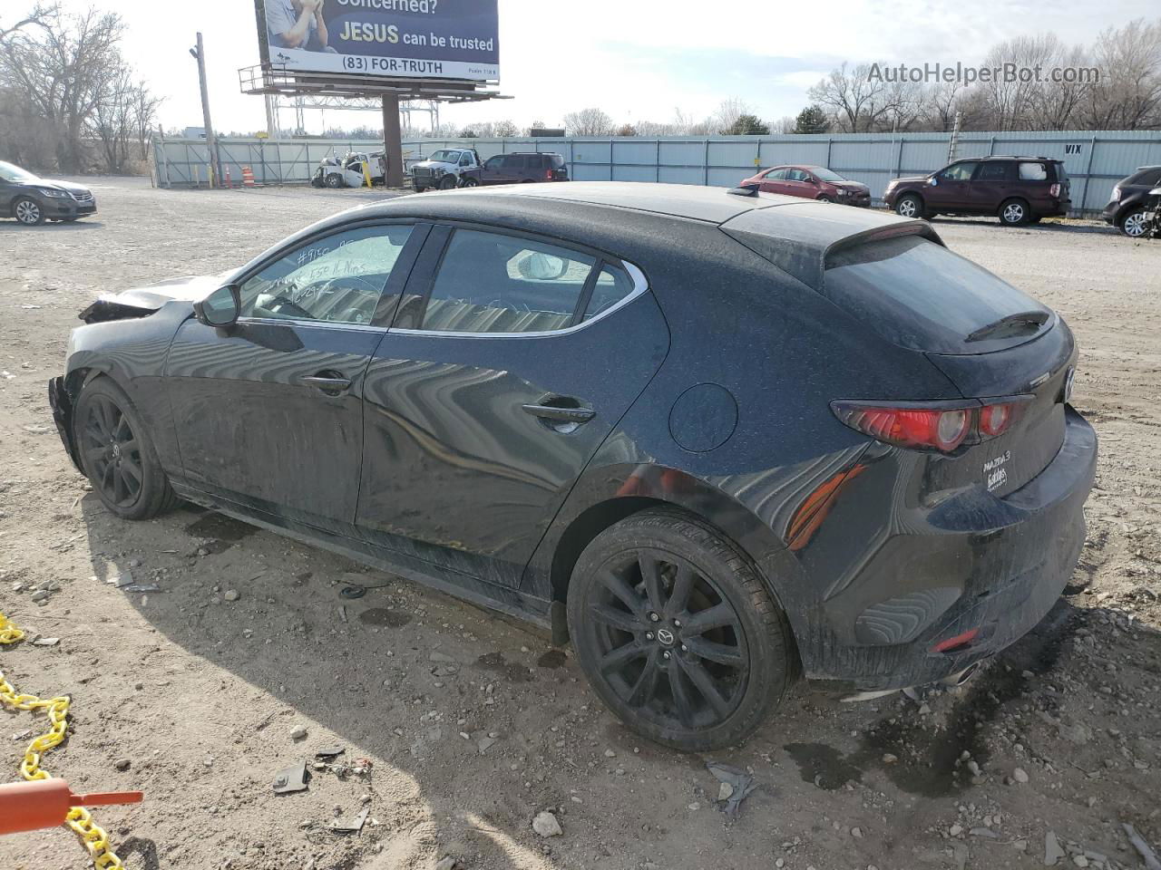 2021 Mazda 3 Premium Черный vin: JM1BPAML8M1314493