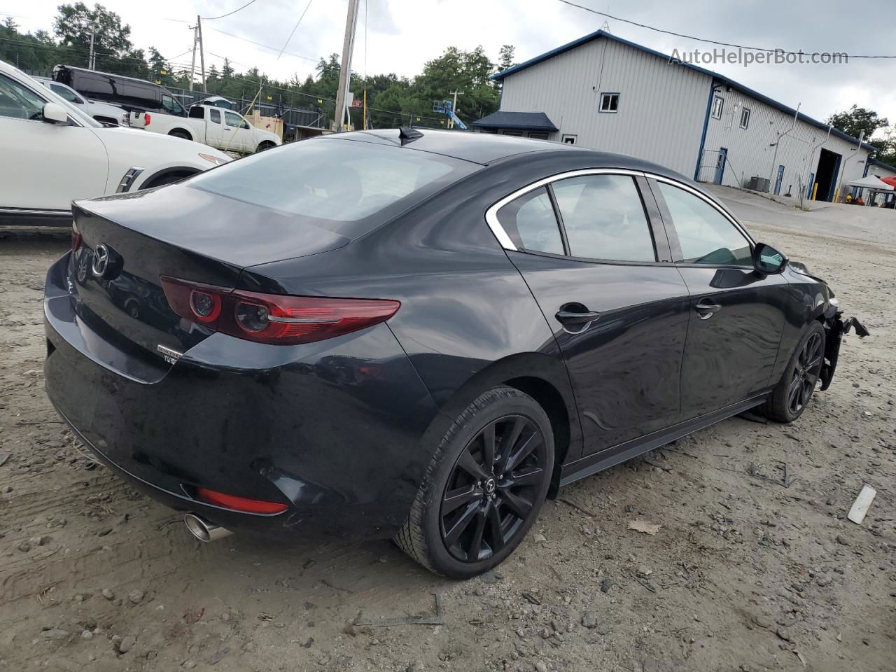 2021 Mazda 3  Черный vin: JM1BPBAY6M1311632