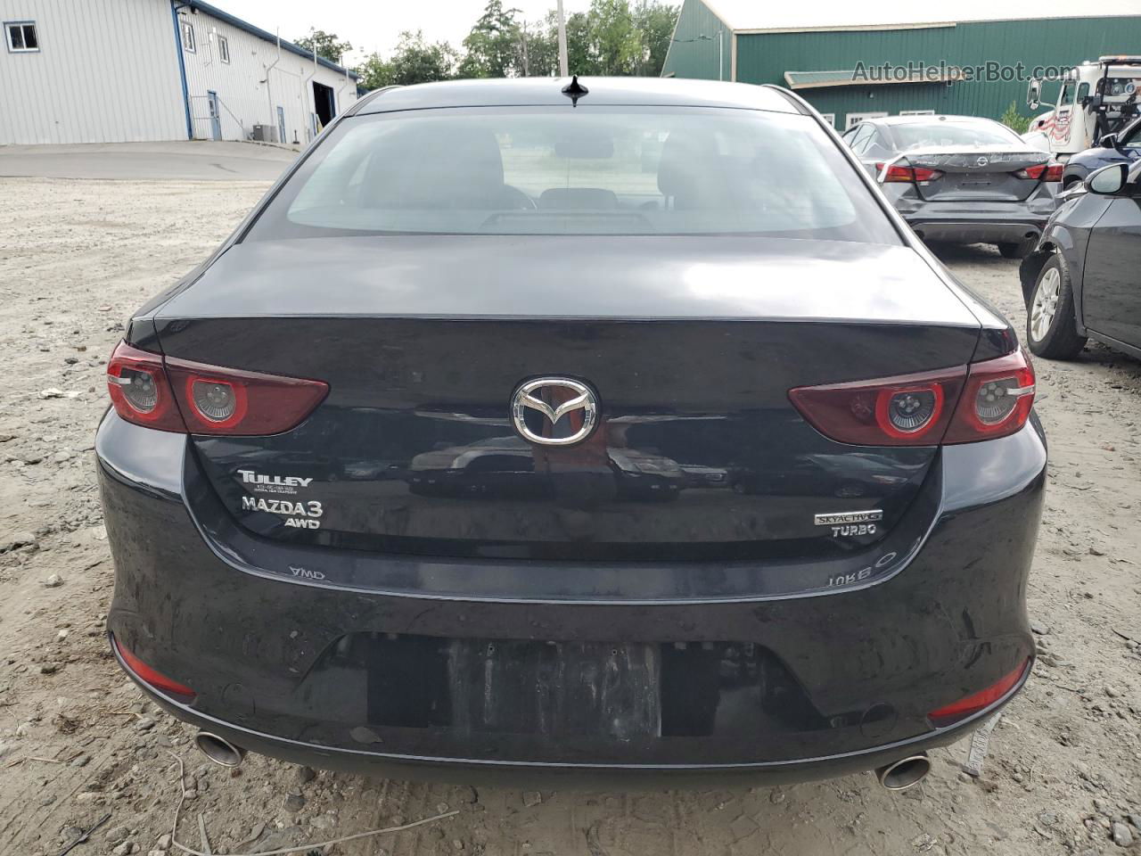 2021 Mazda 3  Черный vin: JM1BPBAY6M1311632