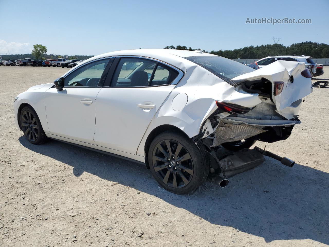 2021 Mazda 3  White vin: JM1BPBAY7M1329847