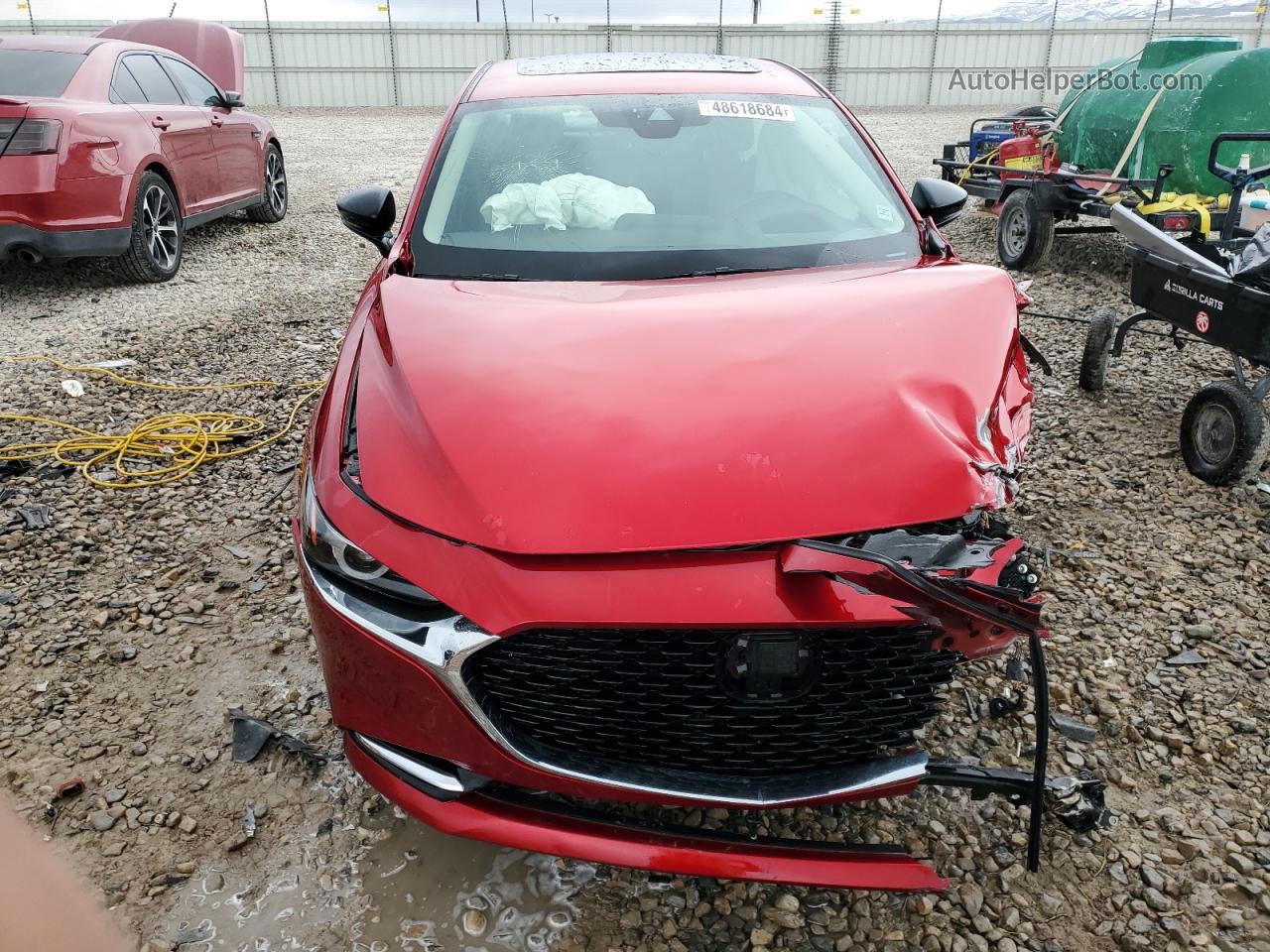 2021 Mazda 3  Red vin: JM1BPBAY9M1328280