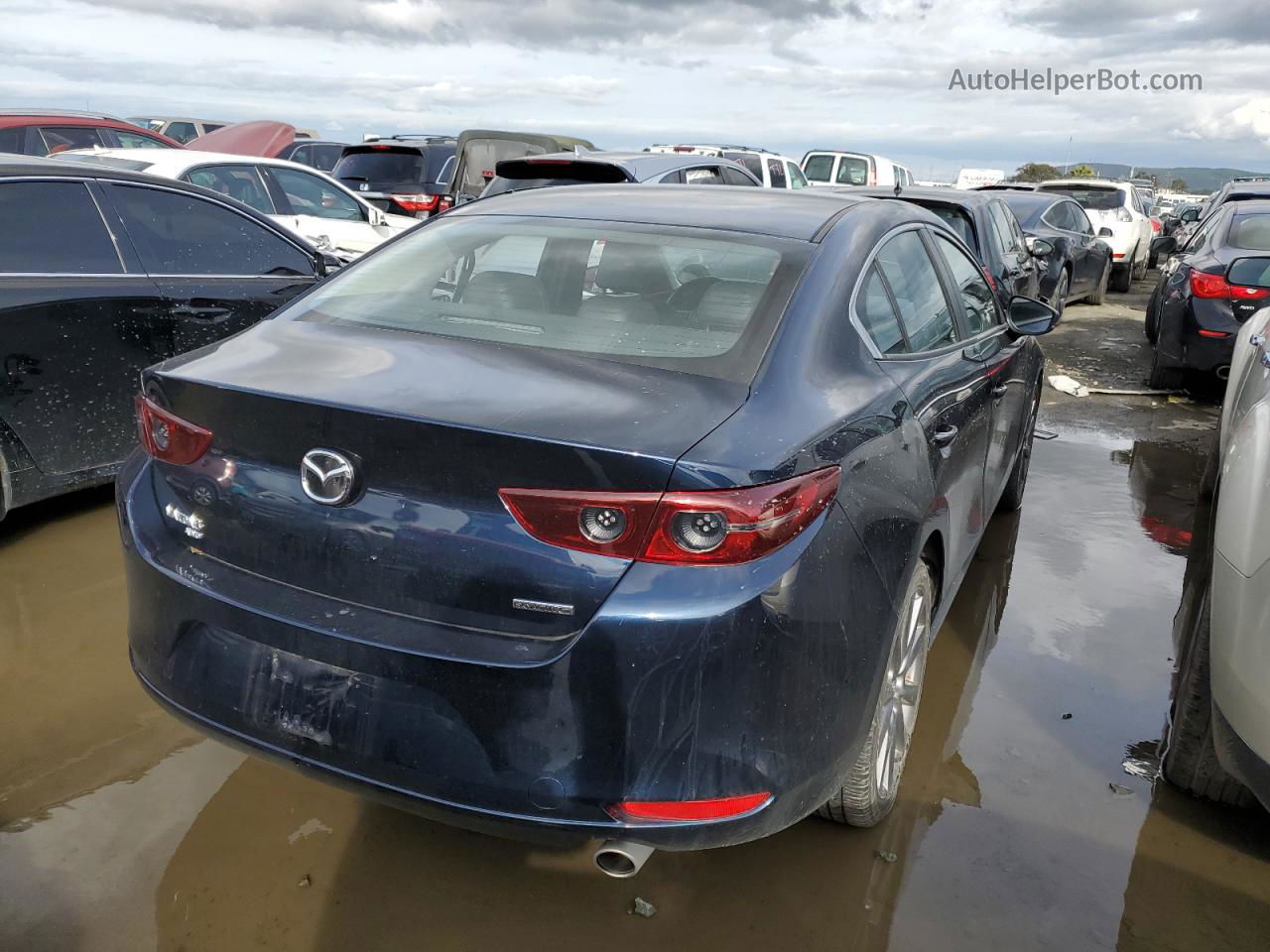 2021 Mazda 3 Select Черный vin: JM1BPBBL6M1339871