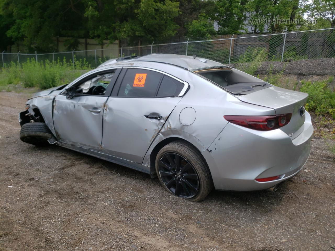 2021 Mazda 3 Premium Silver vin: JM1BPBDY5M1320964