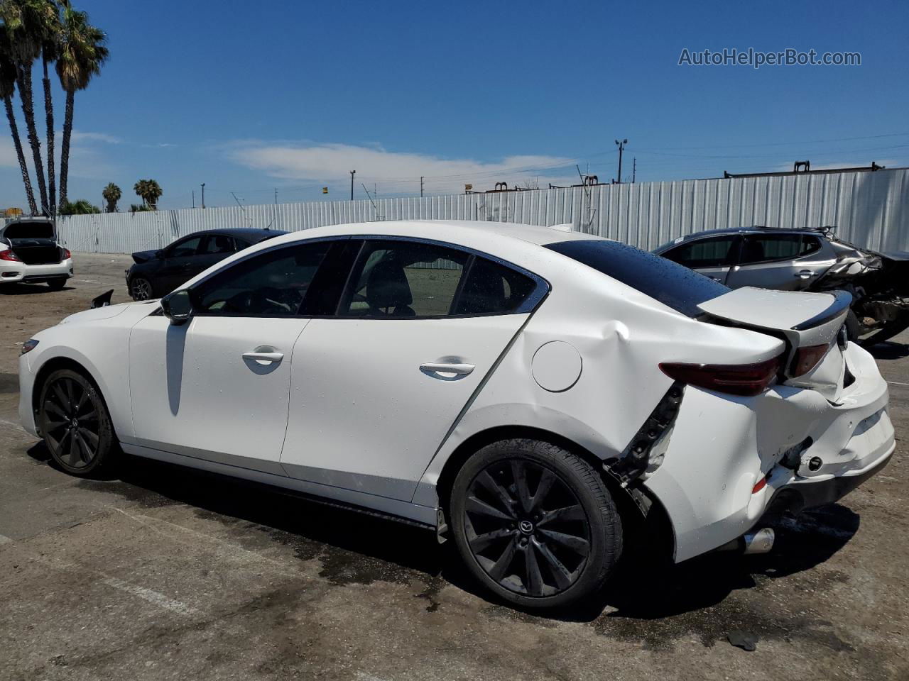 2021 Mazda 3 Premium Plus Белый vin: JM1BPBEY9M1324305