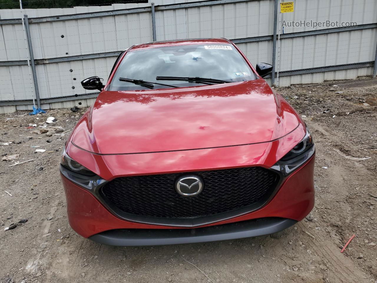 2021 Mazda 3  Red vin: JM1BPBJY3M1311944