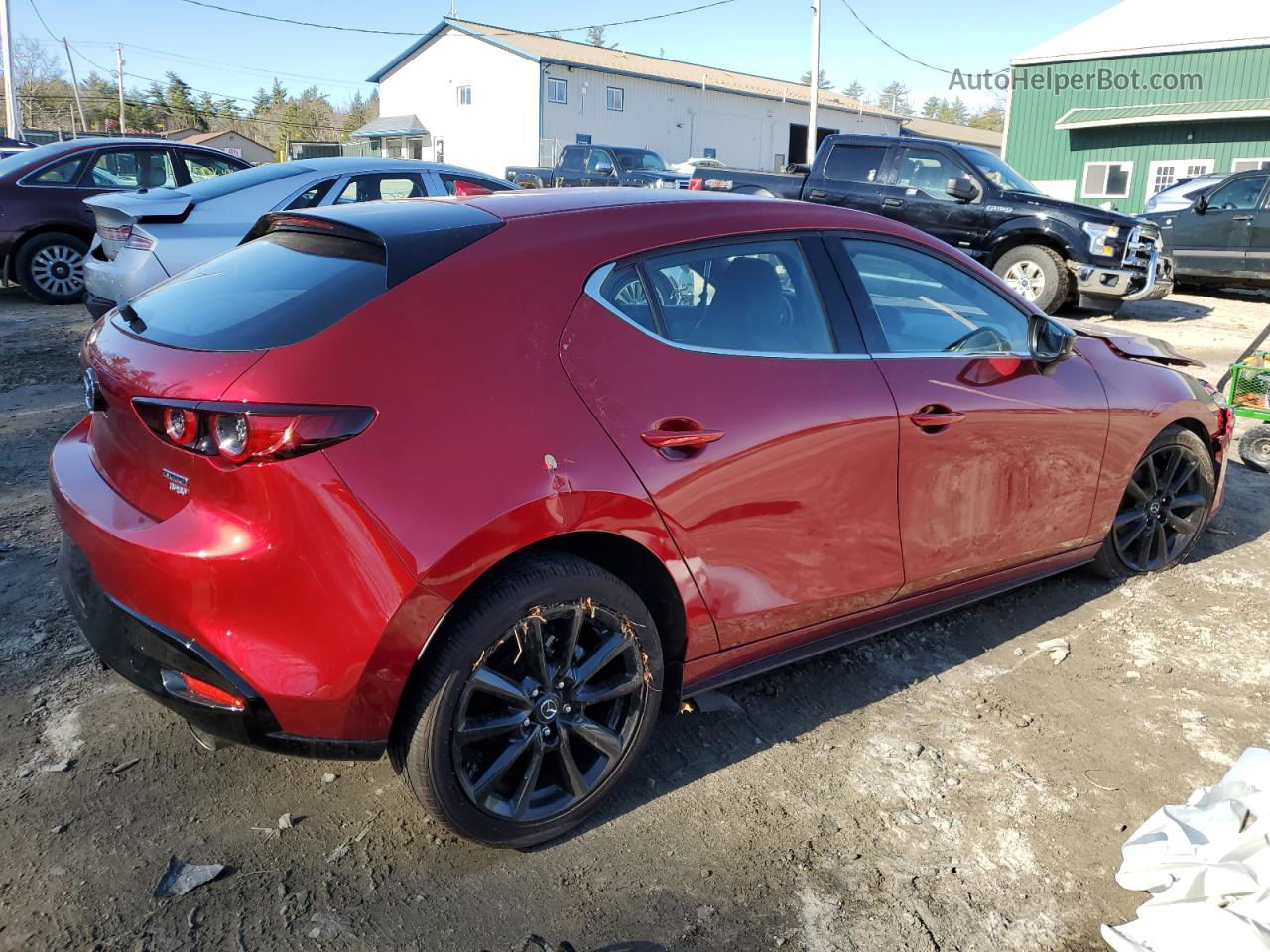 2021 Mazda 3  Красный vin: JM1BPBJY6M1324915