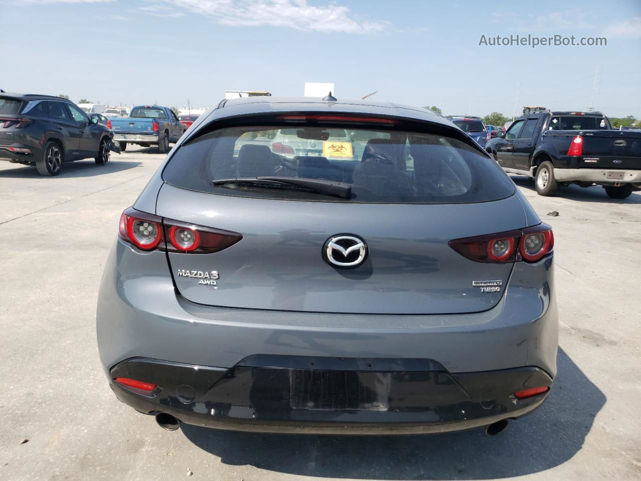 2021 Mazda 3  Gray vin: JM1BPBJY6M1402819