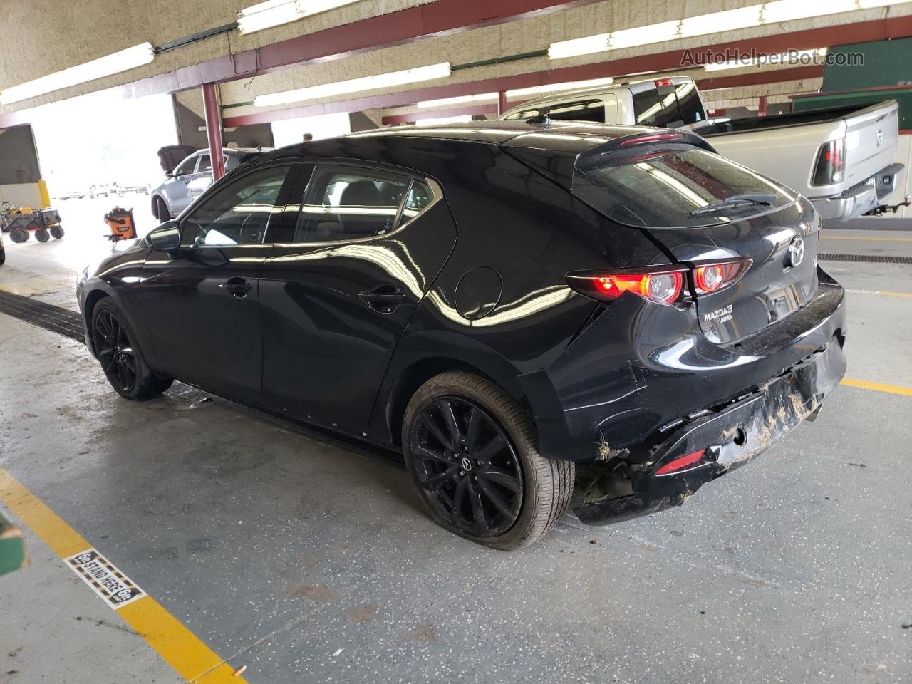 2021 Mazda 3  Black vin: JM1BPBJY8M1321689