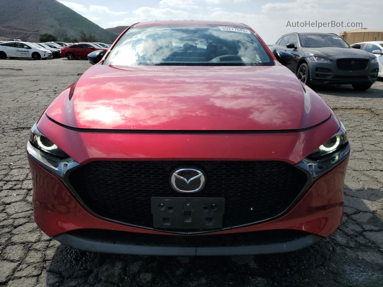 2021 Mazda 3  Red vin: JM1BPBJY9M1335116