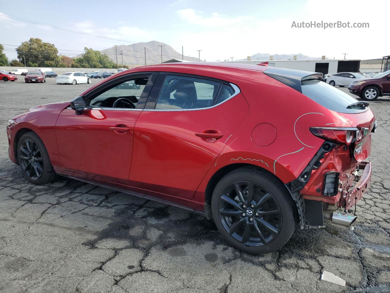 2021 Mazda 3  Красный vin: JM1BPBJY9M1335116