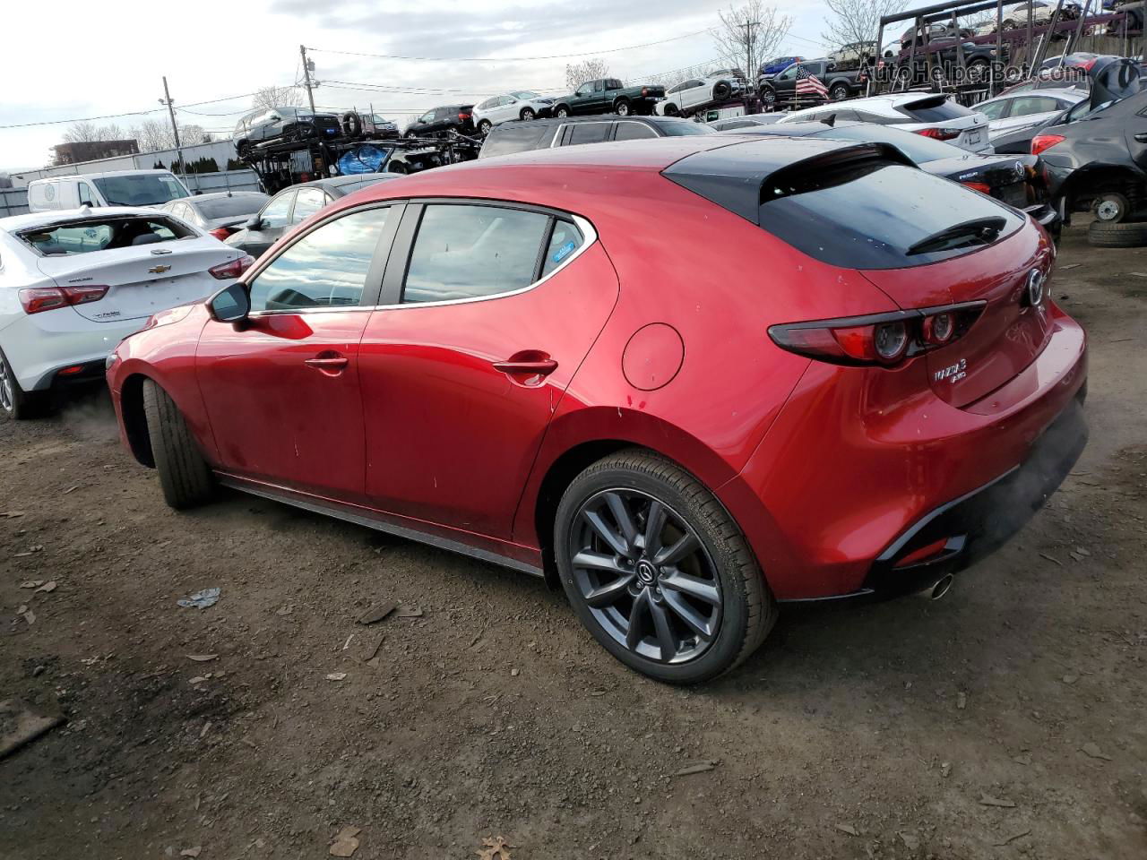 2021 Mazda 3 Select Red vin: JM1BPBKL3M1345045