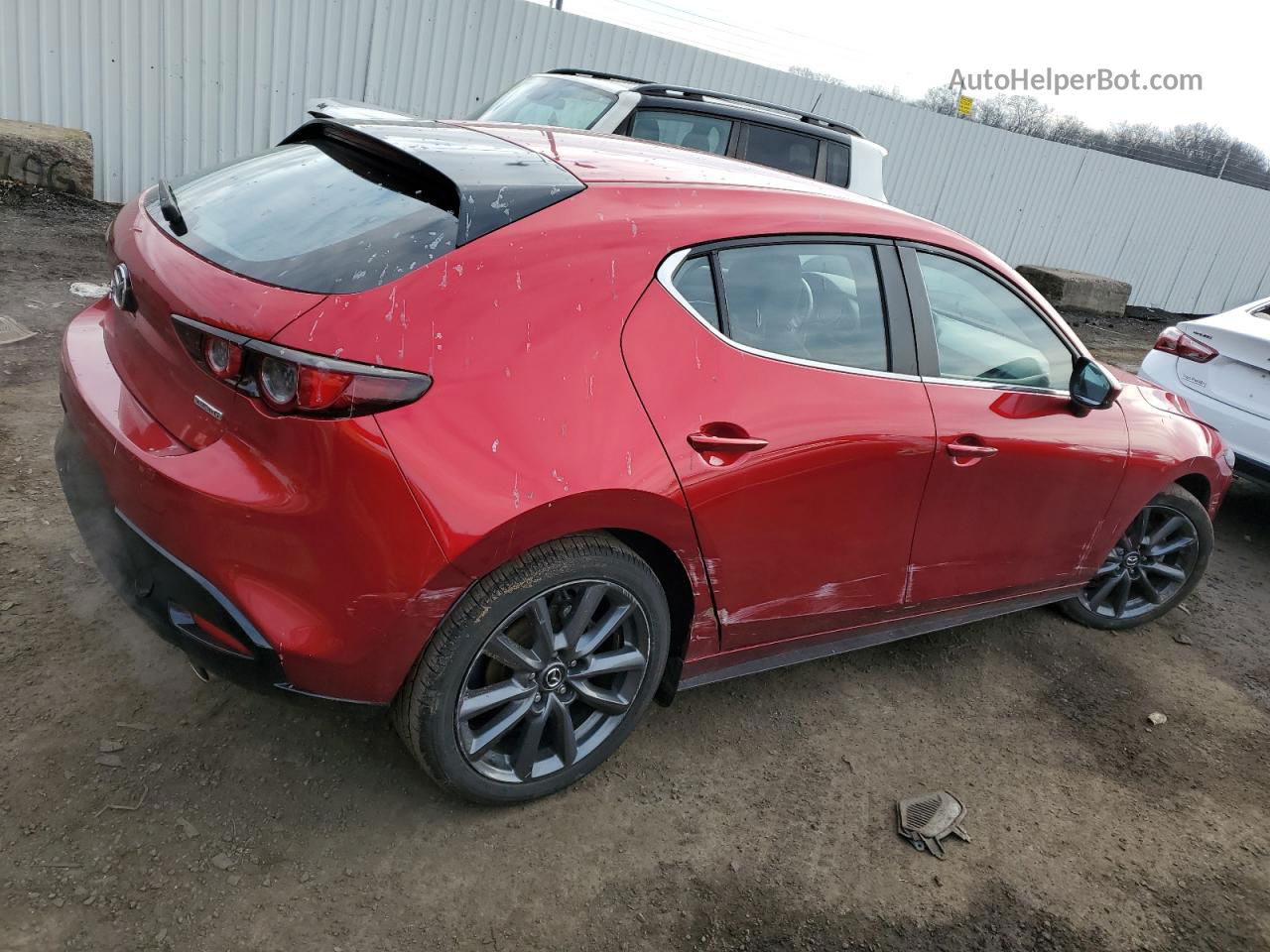 2021 Mazda 3 Select Red vin: JM1BPBKL3M1345045