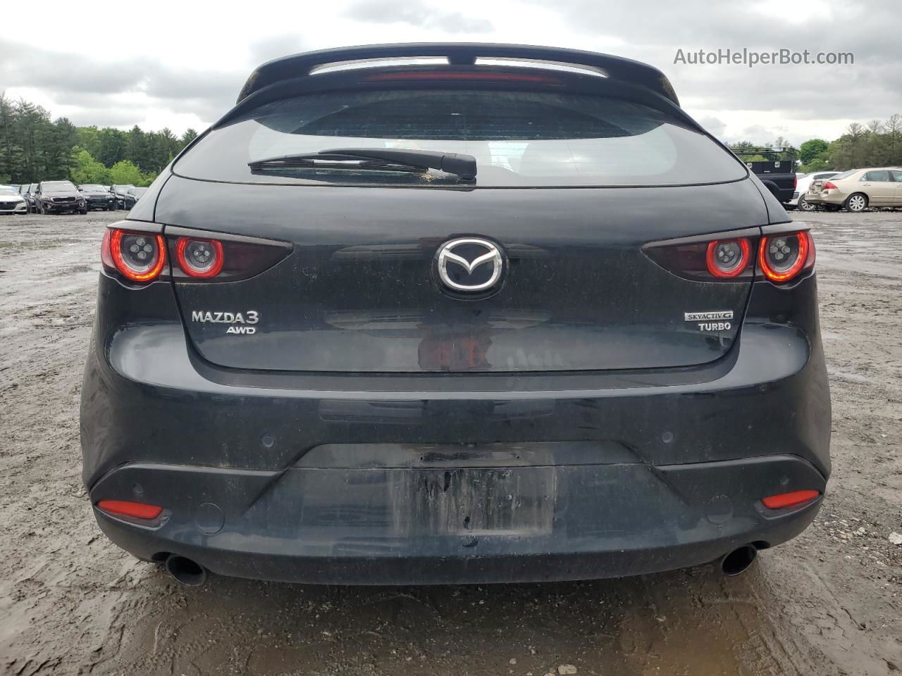 2021 Mazda 3 Premium Plus Черный vin: JM1BPBNY2M1311492