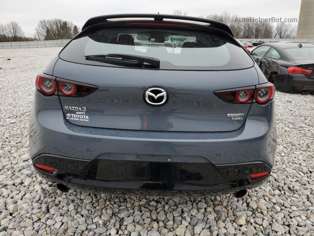 2021 Mazda 3 Premium Plus Gray vin: JM1BPBNY4M1312191