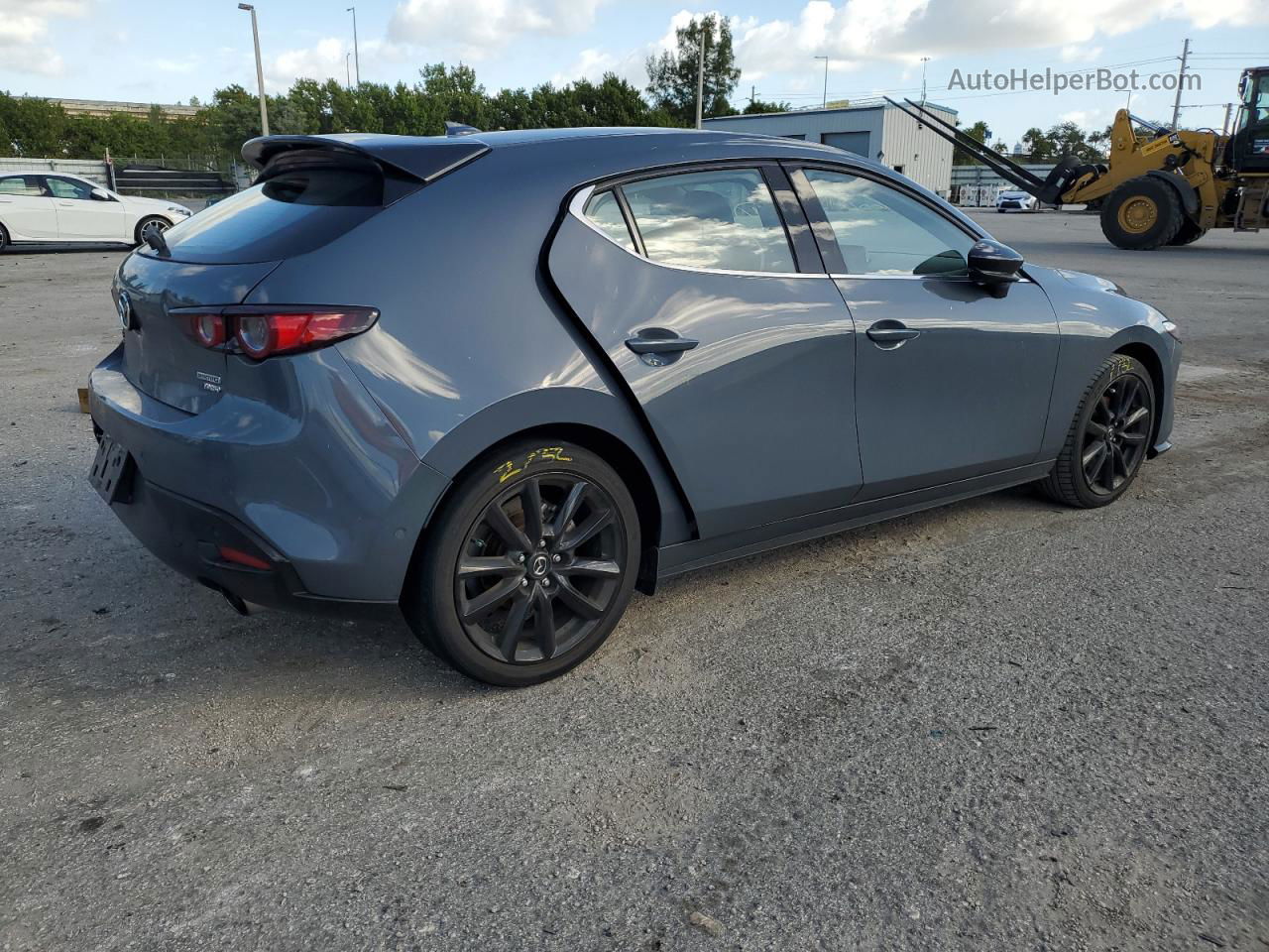 2021 Mazda 3 Premium Plus Gray vin: JM1BPBNY4M1402845