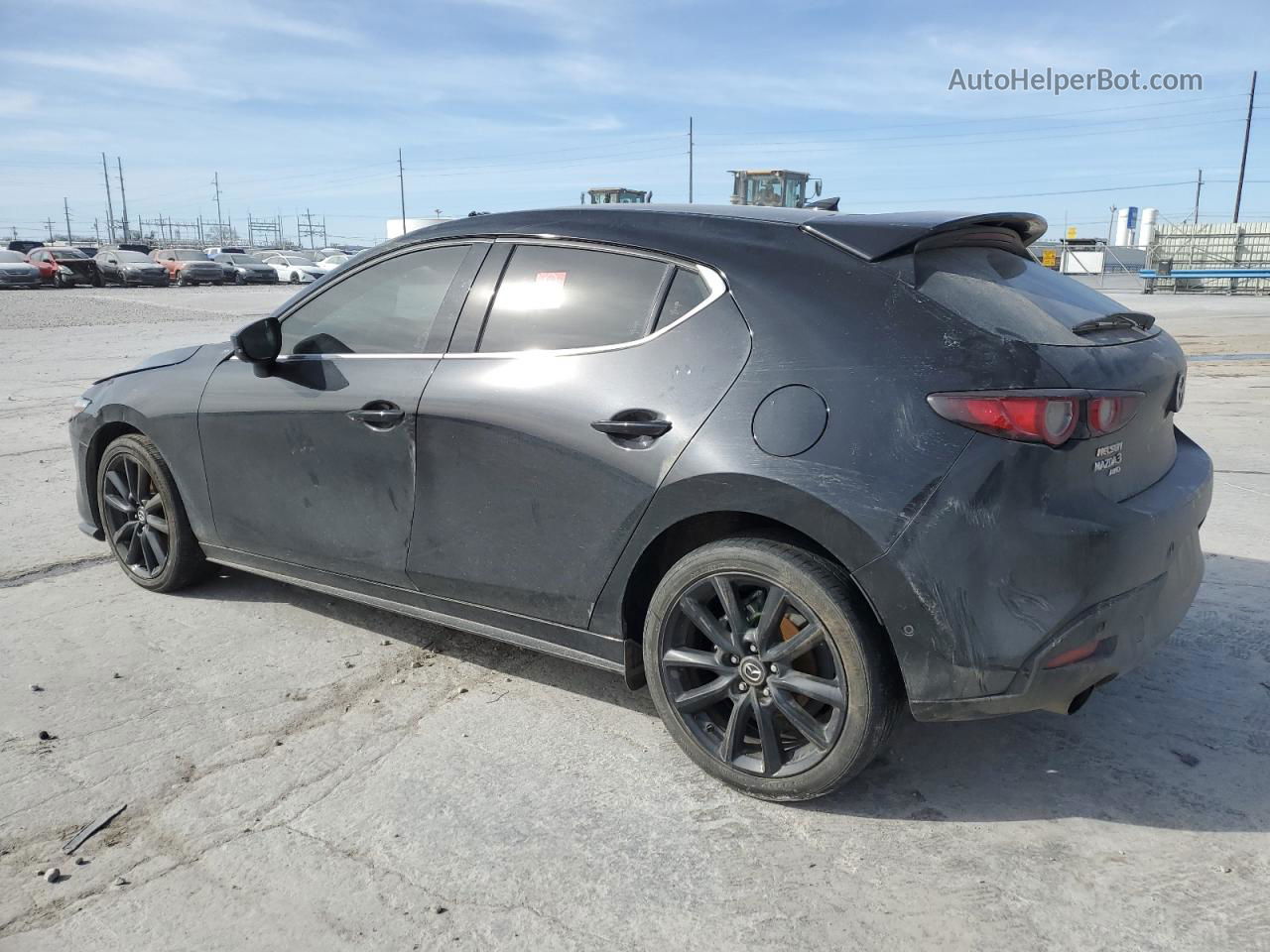 2021 Mazda 3 Premium Plus Черный vin: JM1BPBNY5M1402739