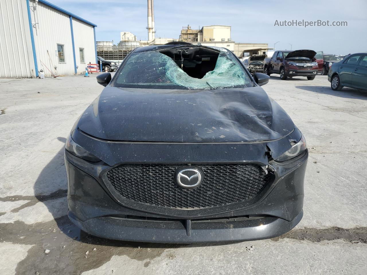 2021 Mazda 3 Premium Plus Черный vin: JM1BPBNY5M1402739