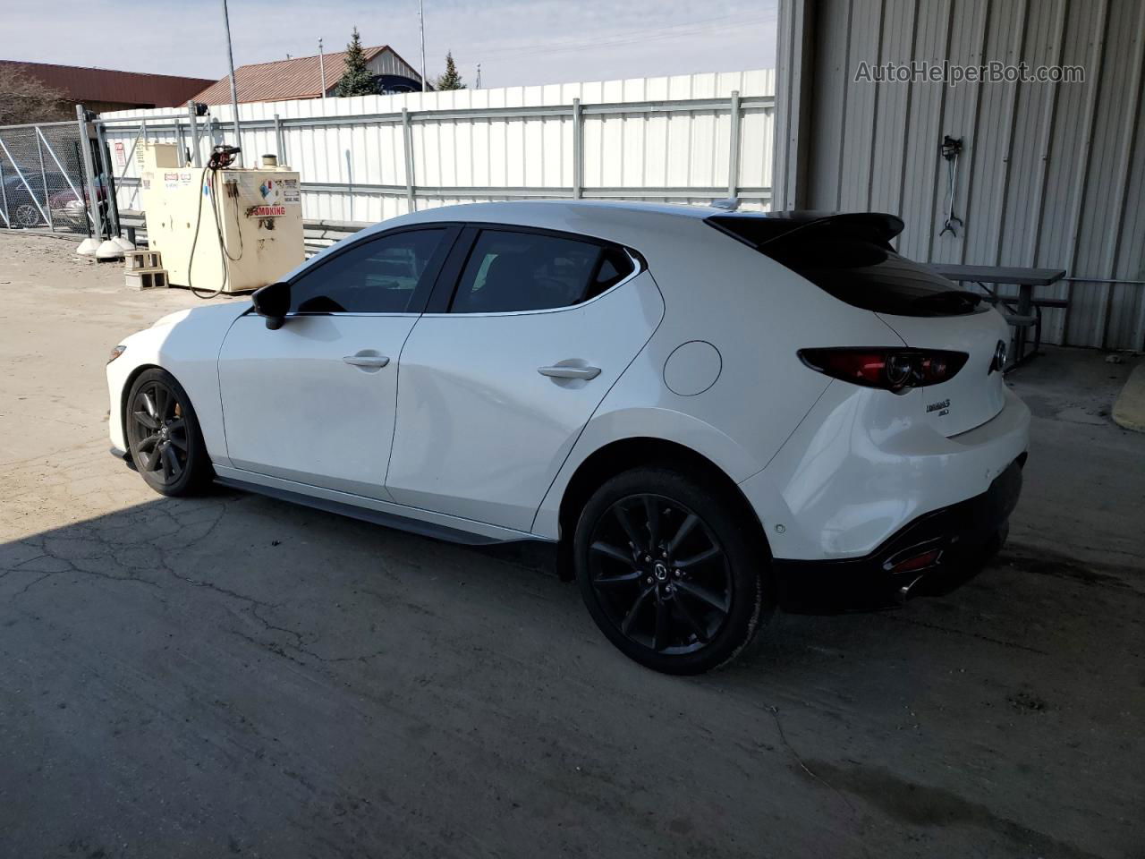 2021 Mazda 3 Premium Plus White vin: JM1BPBNY7M1335156